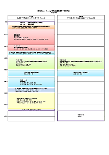 第2回Stroke-Oncology研究会日程